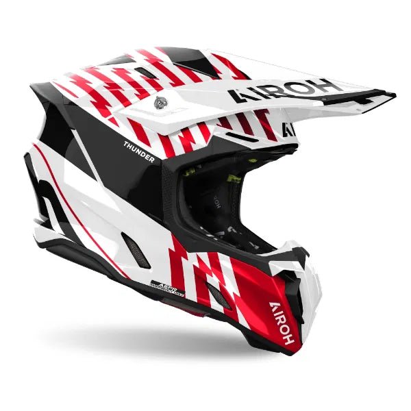 Airoh Twist 3 Thunder Red Gloss MX Helmet - ACE Race Shop