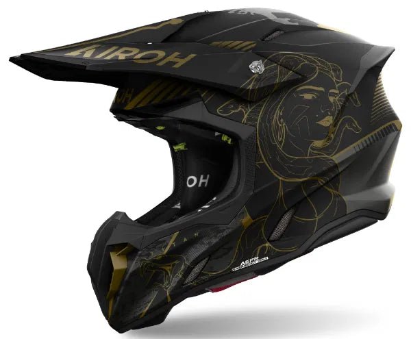 Airoh Twist 3 Titan Matt MX Helmet - ACE Race Shop