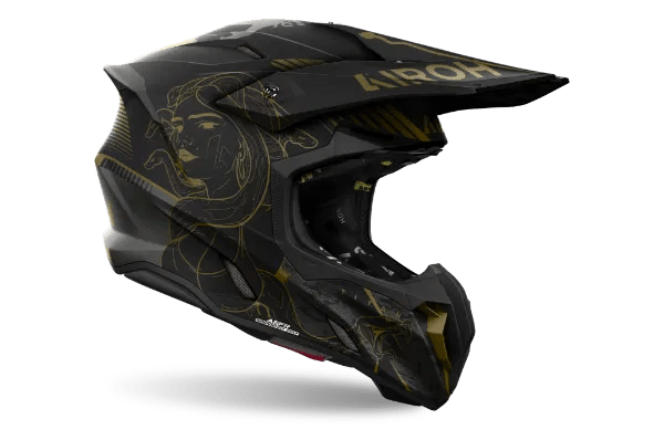 Airoh Twist 3 Titan Matt MX Helmet - ACE Race Shop