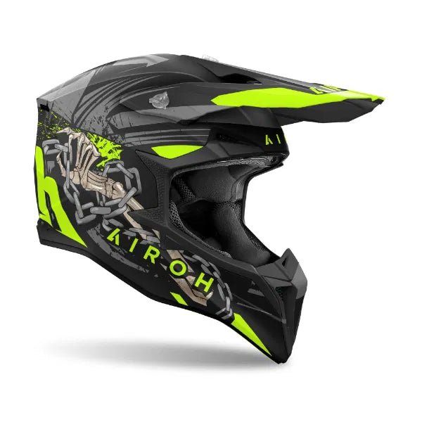 Airoh Wraaap Darkness Matt MX Helmet - ACE Race Shop
