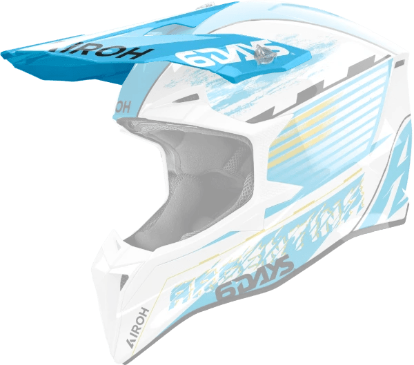 Airoh Wraaap Helmet peaks - (all colours/designs) - ACE Race Shop