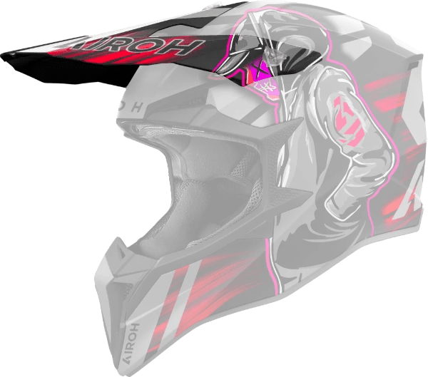 Airoh Wraaap Helmet peaks - (all colours/designs) - ACE Race Shop