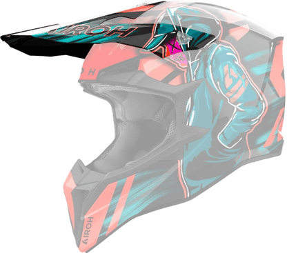 Airoh Wraaap Helmet peaks - (all colours/designs) - ACE Race Shop