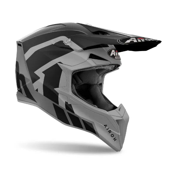 Airoh Wraaap Reloaded Anthracite Matt MX Helmet - ACE Race Shop