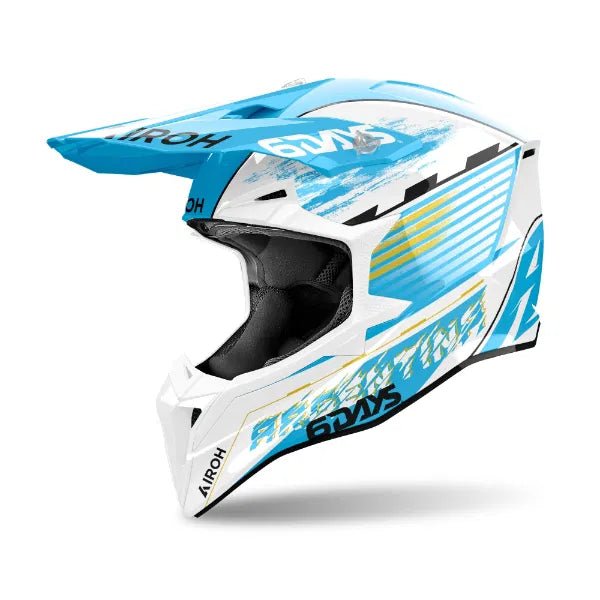 Airoh Wraaap Six Days Argentina 2023 Gloss MX Helmet - ACE Race Shop