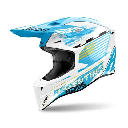 Airoh Wraaap Six Days Argentina 2023 Gloss MX Helmet - ACE Race Shop