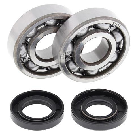 ALL BALLS CRANK BEARING AND SEAL KIT YAHAMA YZ125 74 - 75 + 80 - 85, MX/DT/IT/TY 125 - 175 72 - 83 (R) - ACE Race Shop