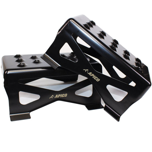 APICO APICO UNIVERSAL MX START BLOCKS (STEEL) BLACK - ACE Race Shop