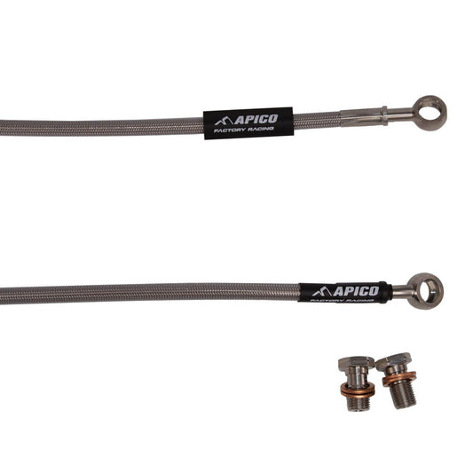 APICO BRAKE HOSE FRONT KAWASAKI KX125 - 250 94 - 96, KX500 94 - 04 - ACE Race Shop