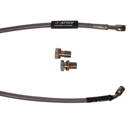 APICO BRAKE HOSE REAR KAWASAKI KX125 - 250 1989, KX500 89 - 90 + 94 - 95 (R) - ACE Race Shop