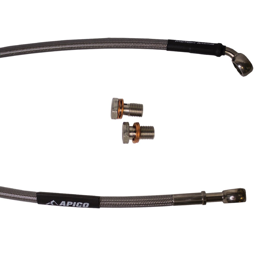 APICO BRAKE HOSE REAR KAWASAKI KX125 - 250 1991, KX500 91 - 93 - ACE Race Shop