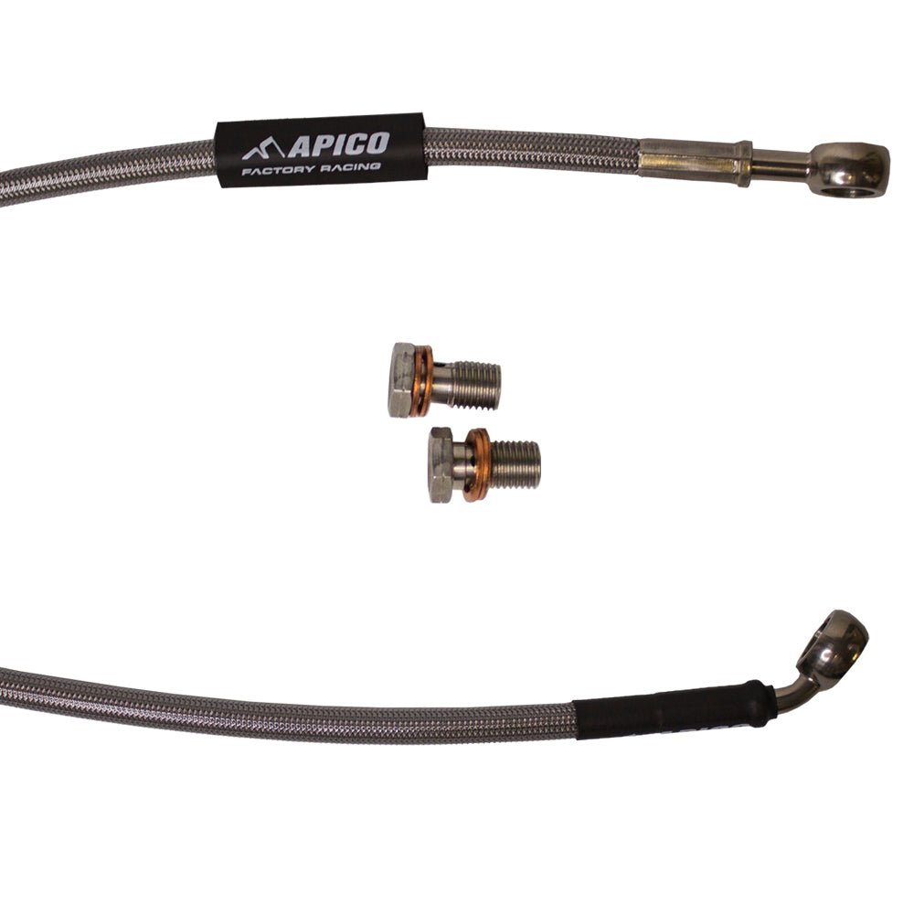 APICO BRAKE HOSE REAR KAWASAKI KX500 96 - 04 - ACE Race Shop