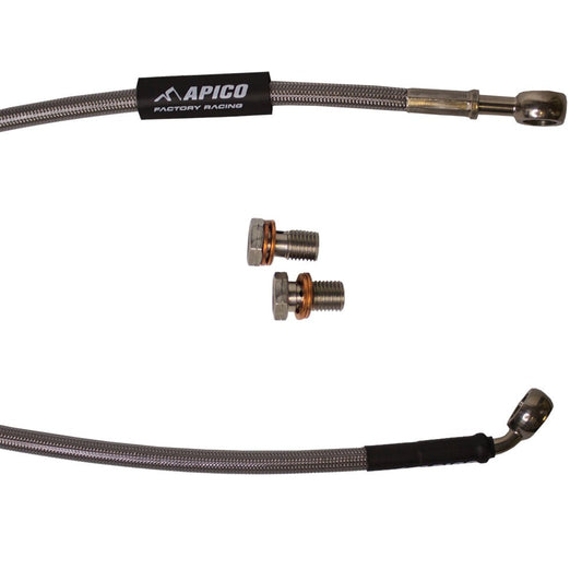 APICO BRAKE HOSE REAR KAWASAKI KX500 96 - 04 - ACE Race Shop