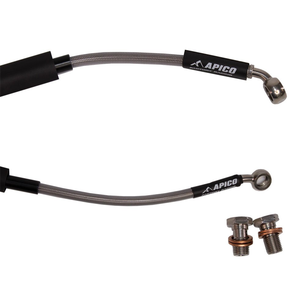 APICO BRAKE HOSE REAR YAMAHA YZ125 04, YZ250 03 - 05, YZ250F/450F 03 - 05 (R) - ACE Race Shop
