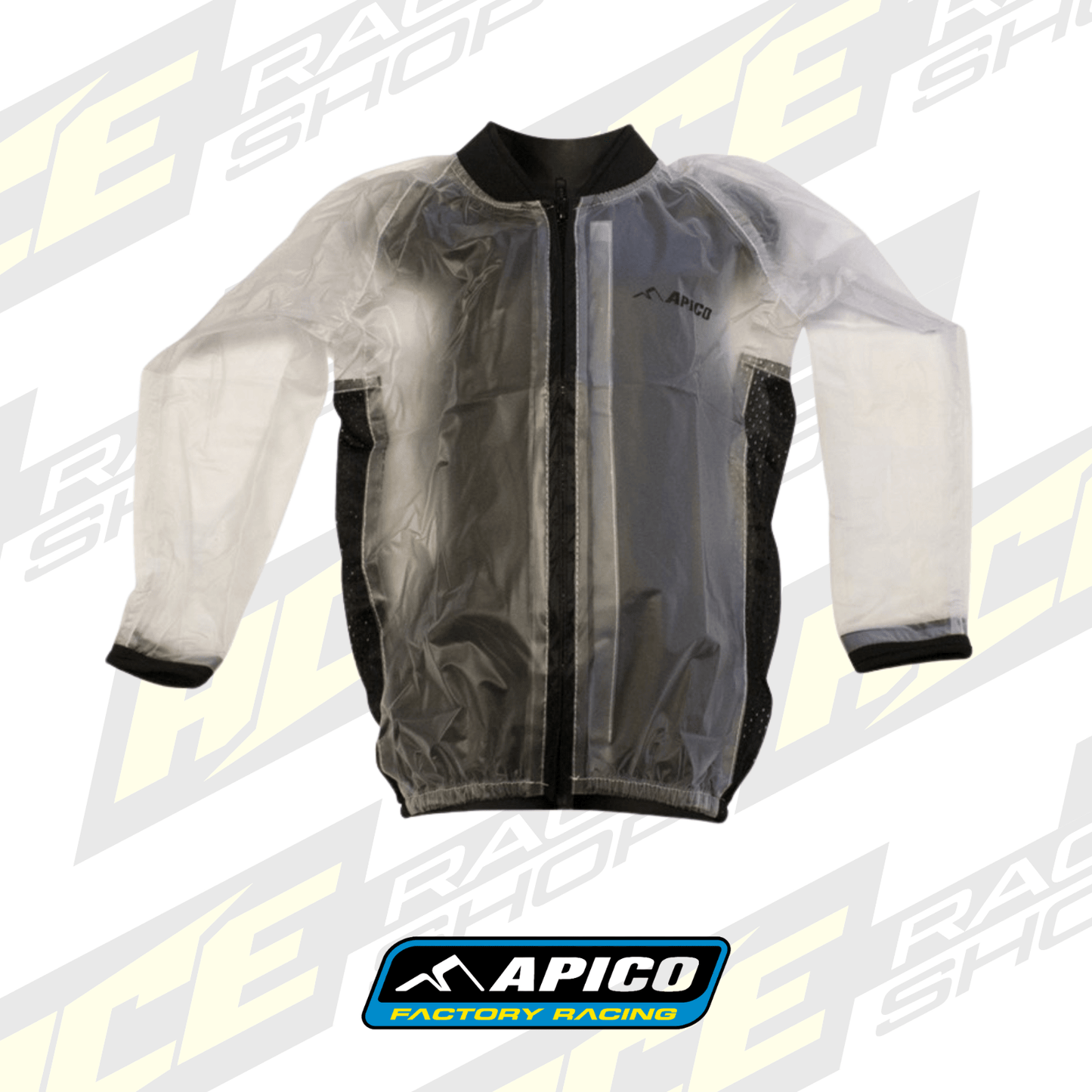 APICO CLEAR RAIN JACKET YOUTH - ACE Race Shop