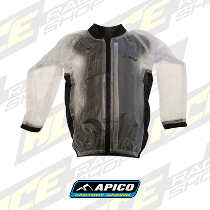 APICO CLEAR RAIN JACKET YOUTH - ACE Race Shop