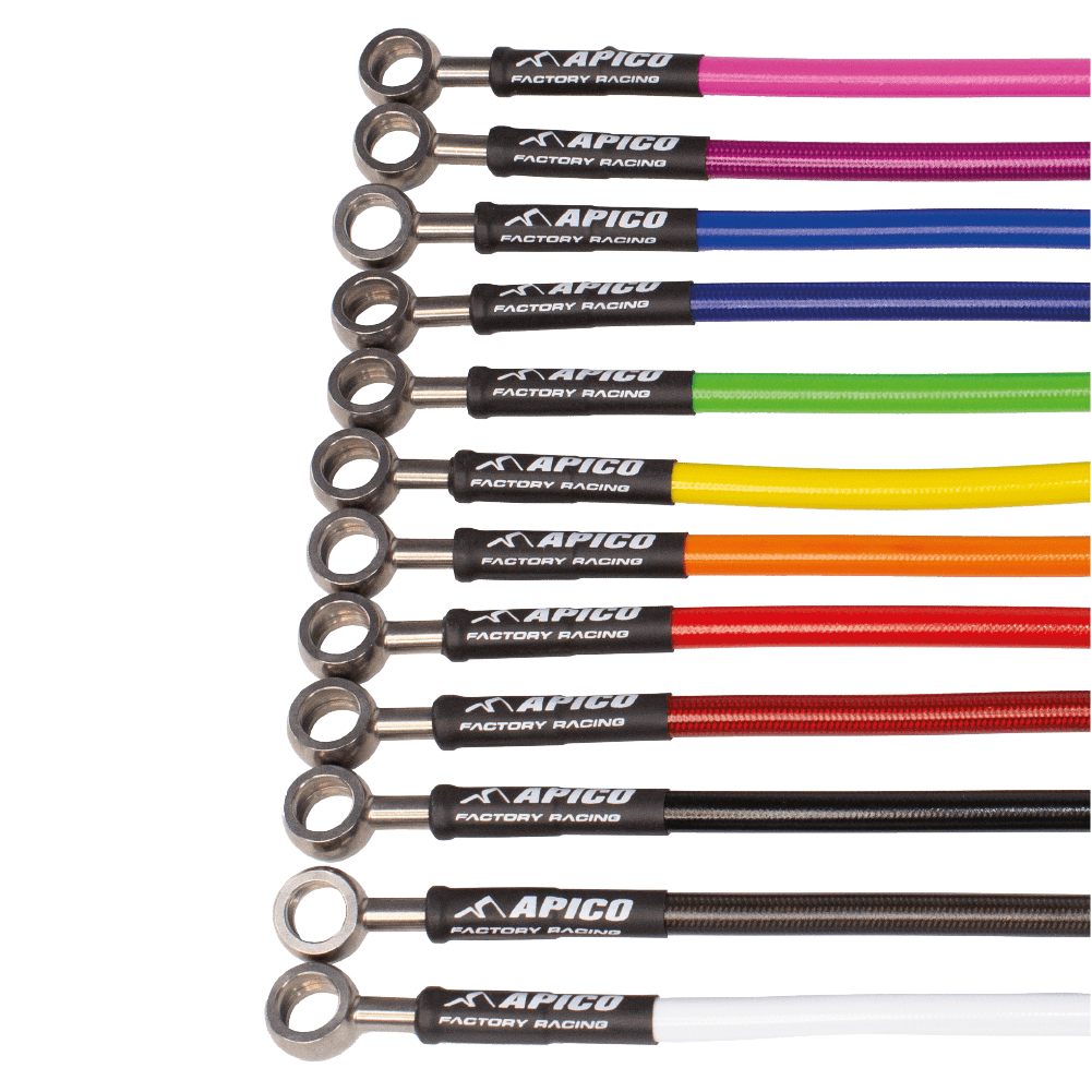 APICO CLUTCH HOSE KTM/HUSKY/GAS SX/SX - F/TC/FC/MC125 - 350 16 - 23, XC - W/EXC/TE/FE/FX/EX125 - 501 17 - 23 (R) - ACE Race Shop