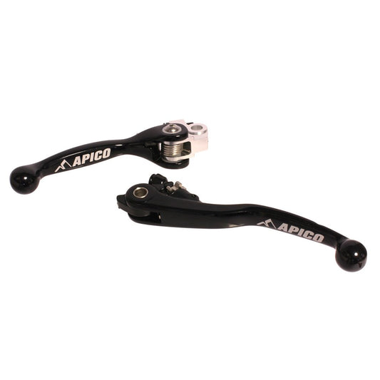 APICO FLEXI LEVER (PAIR) GAS - GAS EC - XC 250 - 300 18 - 20 BLACK - ACE Race Shop