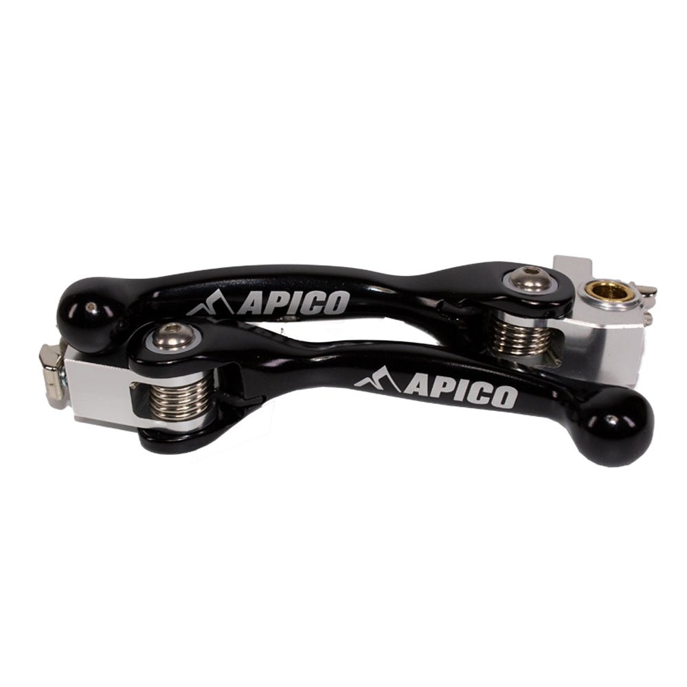 APICO FLEXI LEVER (PAIR) HONDA CRF450R 21 - 23, CRF450RX 21 - 23 BLACK - ACE Race Shop