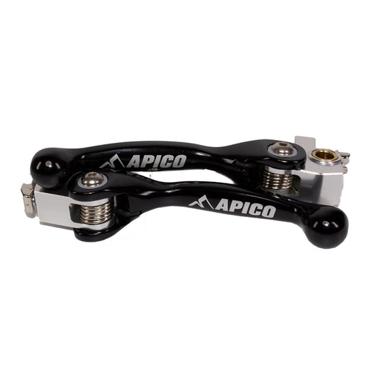APICO FLEXI LEVER (PAIR) HONDA CRF450R 21 - 23, CRF450RX 21 - 23 BLACK - ACE Race Shop