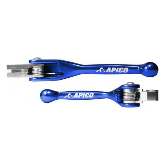 APICO FLEXI LEVER (PAIR) YAMAHA YZ65 18 - 23, YZ85 15 - 23 BLUE - ACE Race Shop