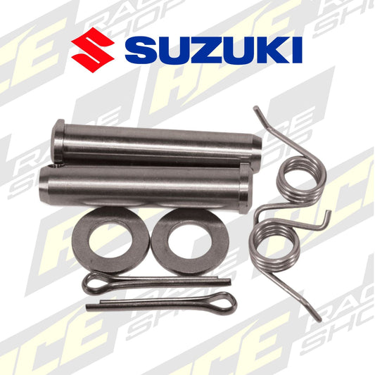 APICO FOOT PEG PIN & SPRING SET SUZUKI RM-Z250 10-26, RM-Z450 08-10 + 12-26 - ACE Race Shop