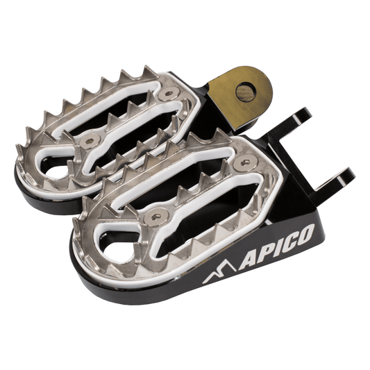 APICO FOOT PEG PRO - BITE HONDA CR80/85 96 - 07, XR400 - 650 96 - 22 - ACE Race Shop