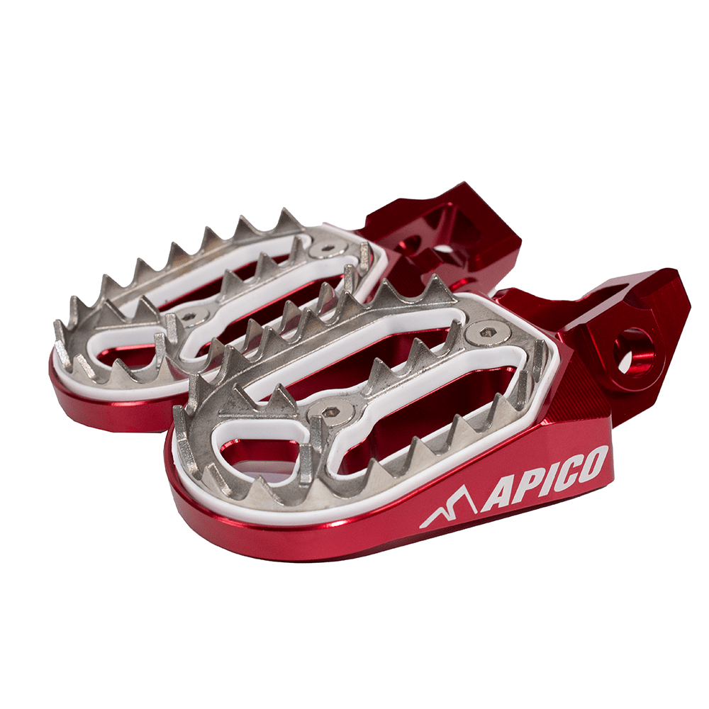 APICO FOOT PEG PRO - BITE KTM/HUSKY/GAS SX85 18 - 23, SX/SX - F/TC/FC 16 - 22, EXC/EXC - F/FE 17 - 23, MC/EC 21 - 23 BU (R) - ACE Race Shop