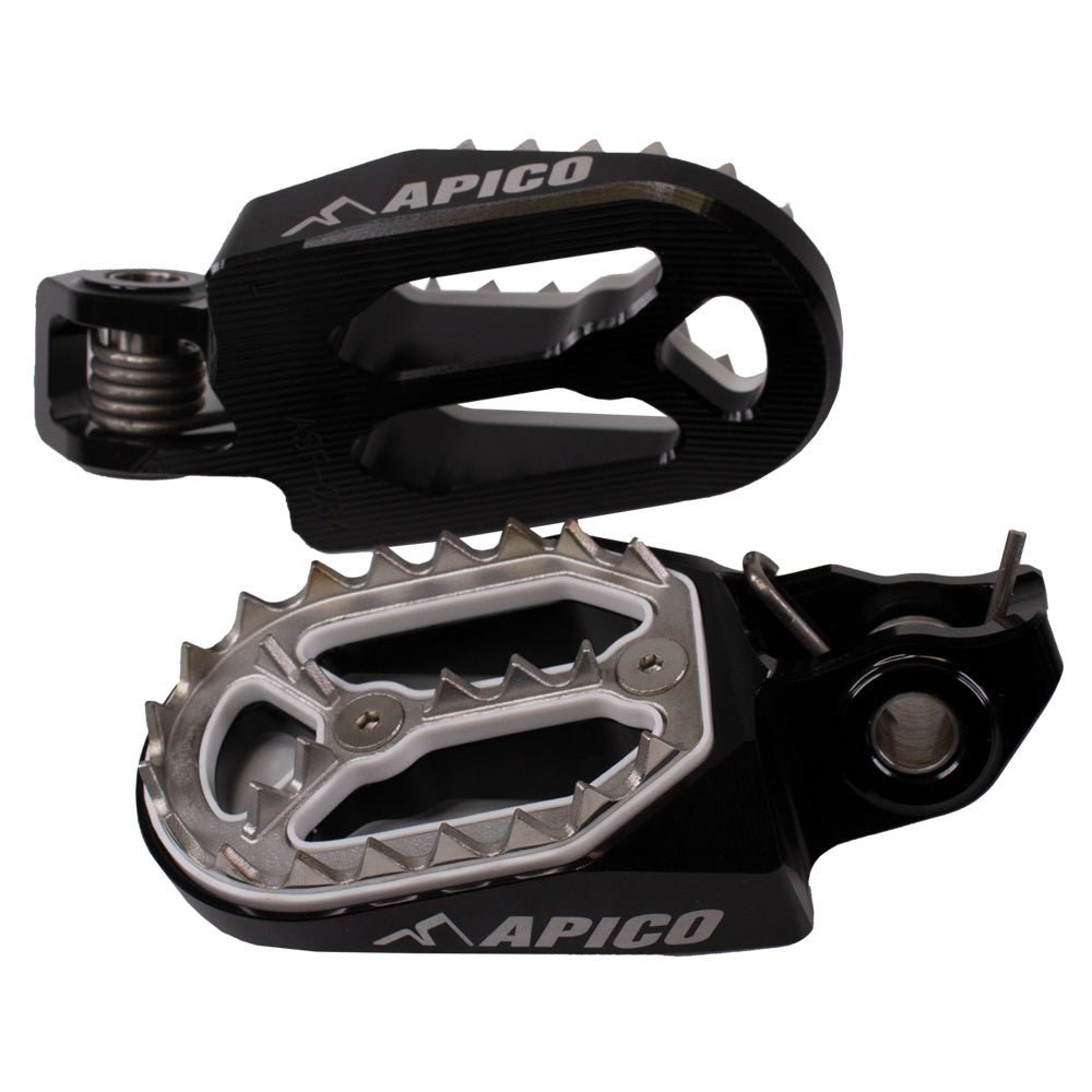 APICO FOOT PEG PRO - BITE STARK VARG 23 - 25 BLACK - ACE Race Shop