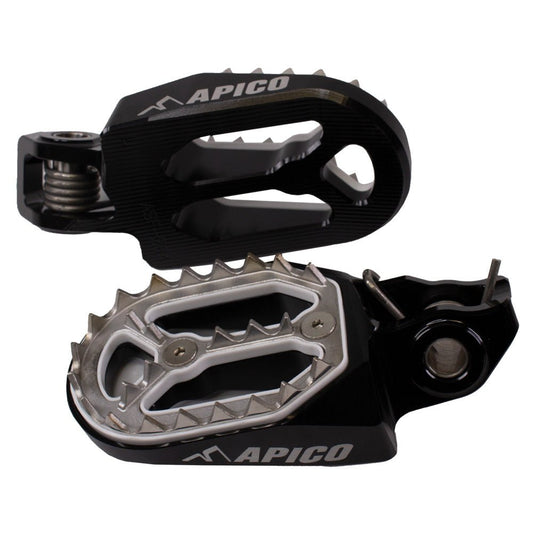 APICO FOOT PEG PRO - BITE STARK VARG 23 - 25 BLACK - ACE Race Shop