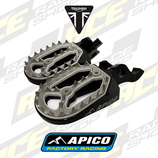 APICO FOOT PEG PRO - BITE TRIUMPH TF250X 24 - 26, TF450X/RC 25 - 26, TF250 - 450E 25 - 26 - ACE Race Shop