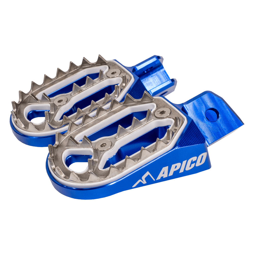APICO FOOT PEG PRO - BITE YAMAHA PW50 81 - 22, PW80 83 - 06, DT100 - 175 73 - 75 - ACE Race Shop