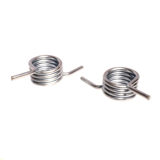 APICO FOOT PEG SPRINGS TRIAL SILVER - PAIR - ACE Race Shop