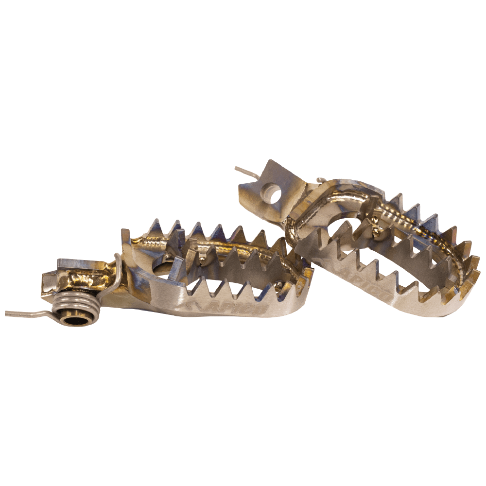 APICO FOOT PEG TITANIUM SUZUKI RM - Z250 10 - 23, RM - Z450 10 & 12 - 23 - ACE Race Shop
