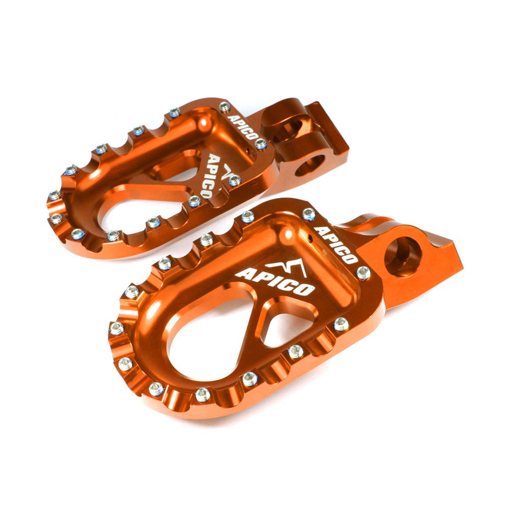 APICO FOOT PEG TRIAL CNC ALUMINIUM - ACE Race Shop