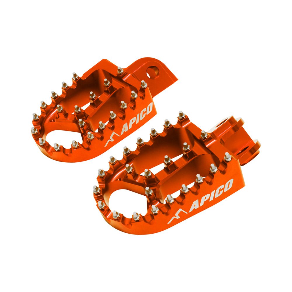 APICO FOOT PEG XTREME KTM/HUSKY/GAS SX85 18 - 23, SX/SX - F/TC/FC 16 - 22, EXC/EXC - F/FE 17 - 23, MC/EC 21 - 23 BU (R) - ACE Race Shop