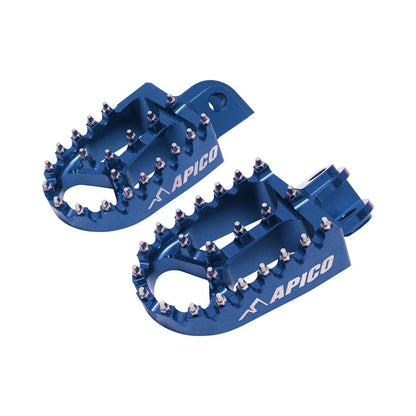 APICO FOOT PEG XTREME KTM/HUSKY/GAS SX85 18 - 23, SX/SX - F/TC/FC 16 - 22, EXC/EXC - F/FE 17 - 23, MC/EC 21 - 23 BU (R) - ACE Race Shop