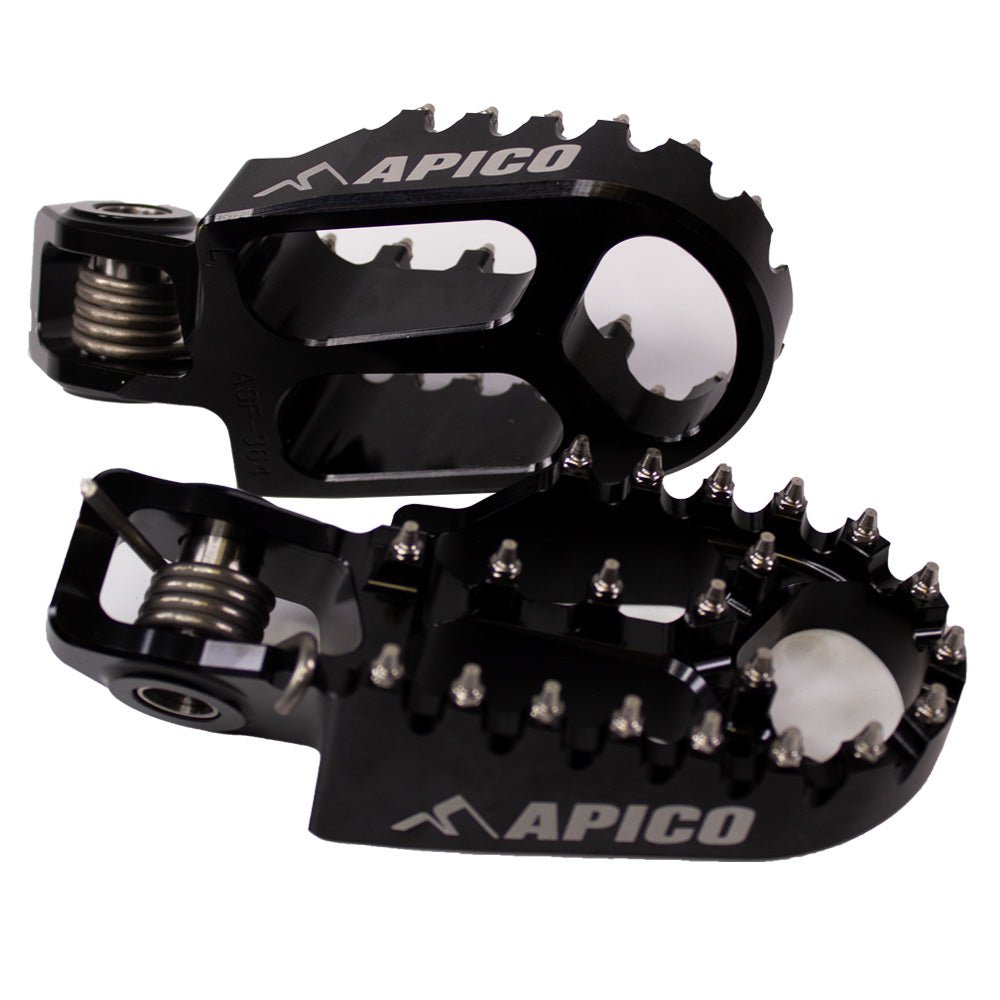 APICO FOOT PEG XTREME STARK VARG 23 - 25 BLACK - ACE Race Shop