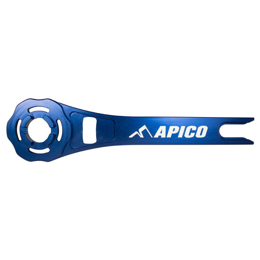 APICO FORK CAP WRENCH KTM/HUSQVARNA/HUSABERG WP 48MM BLUE - ACE Race Shop