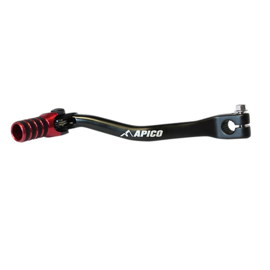 APICO GEAR PEDAL ELITE GAS - GAS EC/XC/EC - F 125 - 450 98 - 20 ENDURO BLACK/RED - ACE Race Shop