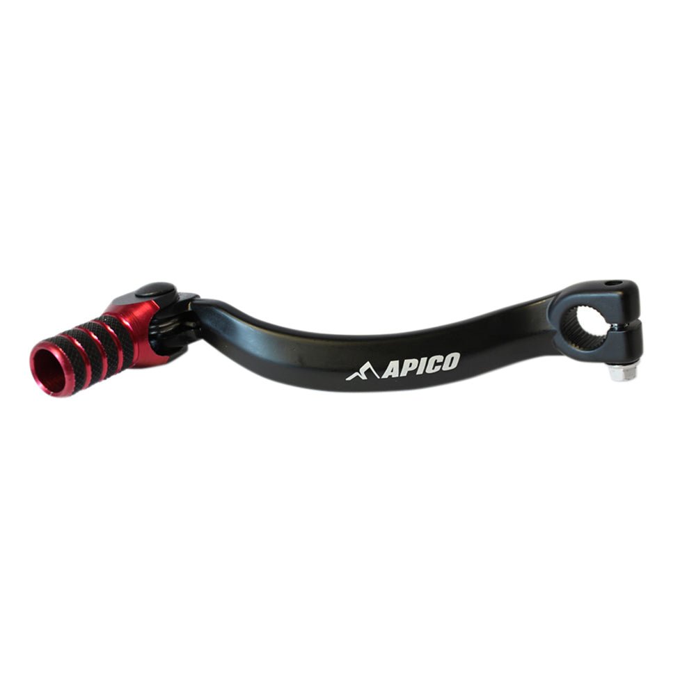 APICO GEAR PEDAL ELITE HONDA CR125 87 - 07 BLACK/RED - ACE Race Shop