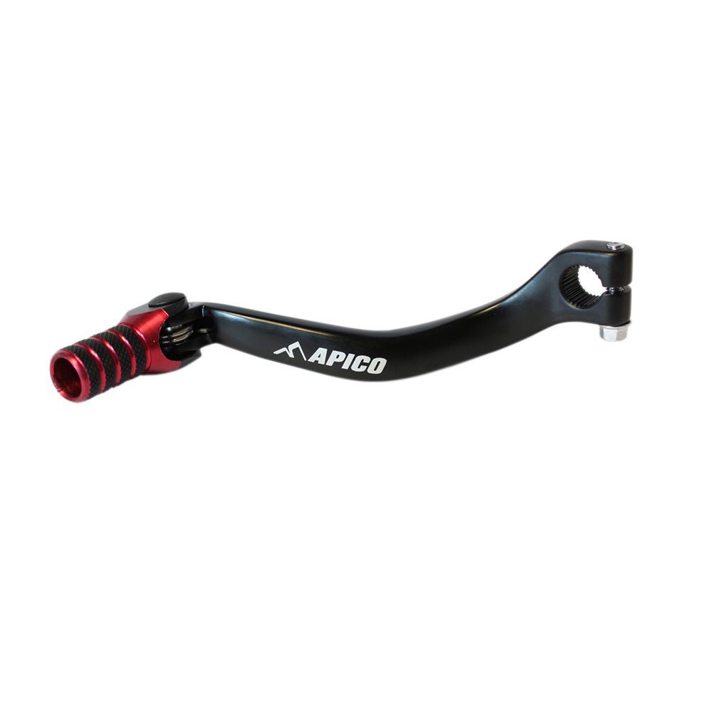 APICO GEAR PEDAL ELITE HONDA CR250 04 - 07 BLACK/RED - ACE Race Shop
