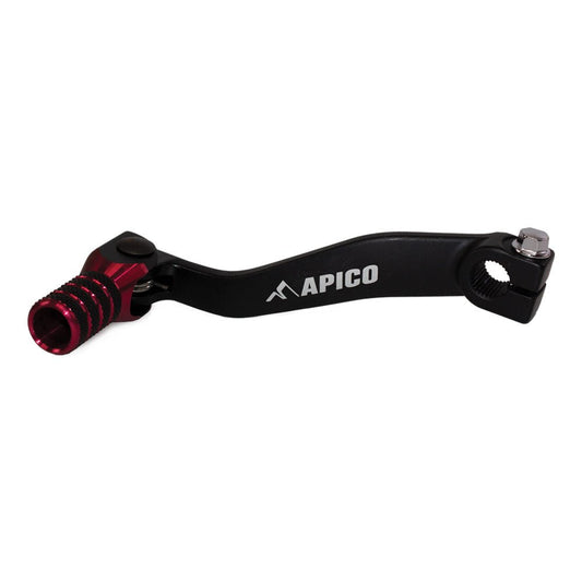 APICO GEAR PEDAL ELITE HONDA CRF125F 14 - 23 BLACK/RED - ACE Race Shop