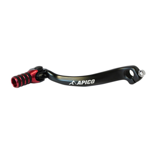 APICO GEAR PEDAL ELITE HONDA CRF250R 10 - 17 BLACK/RED - ACE Race Shop