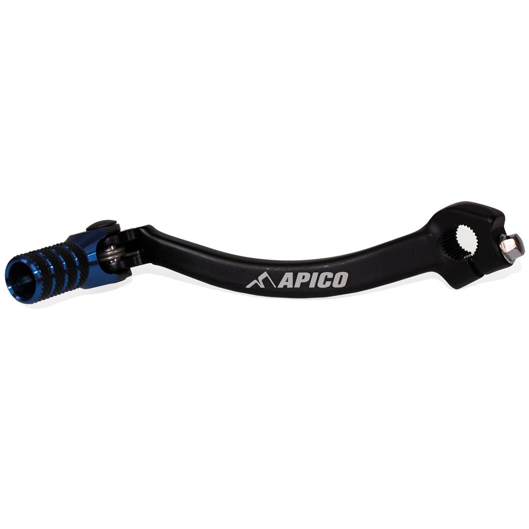 APICO GEAR PEDAL ELITE YAMAHA YZ250F 19 - 23, YZ450F 18 - 23, YZ250FX/WR250F 20 - 23, YZ450FX/WR450F 19 - 23 BK/BU - ACE Race Shop