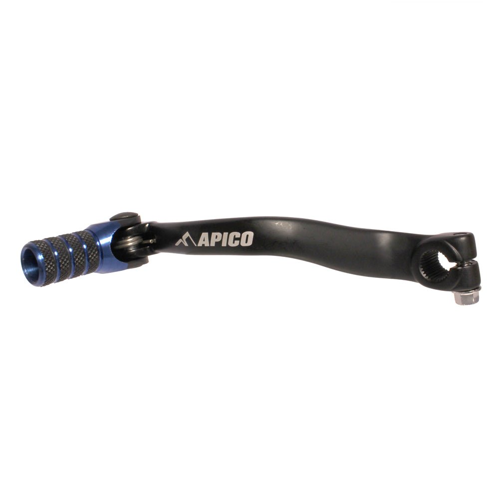 APICO GEAR PEDAL ELITE YAMAHA YZ65 18 - 23 BLACK/BLUE - ACE Race Shop