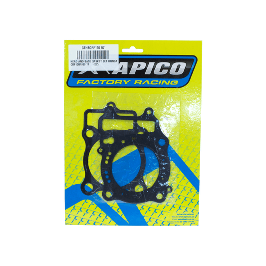 APICO HEAD AND BASE GASKET SET HONDA CRF150R 07 - 23 - ACE Race Shop