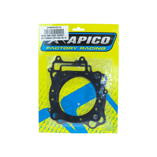 APICO HEAD AND BASE GASKET SET HONDA CRF450X 08 - 18 - ACE Race Shop