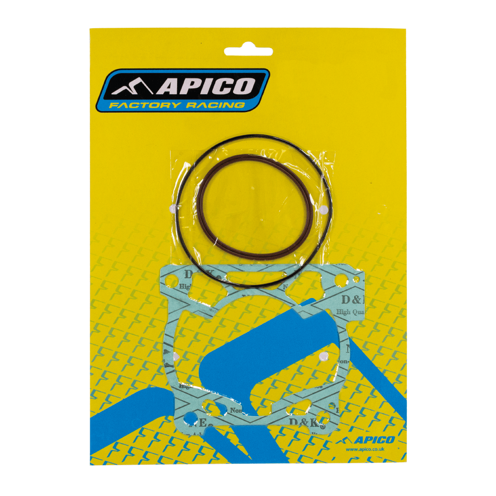 APICO HEAD AND BASE GASKET SET KTM/HQV/GAS SX/TC125 - 150 16 - 22, EXC/XC - W/TE/TX/MC 125 - 150 17 - 23 (R) - ACE Race Shop