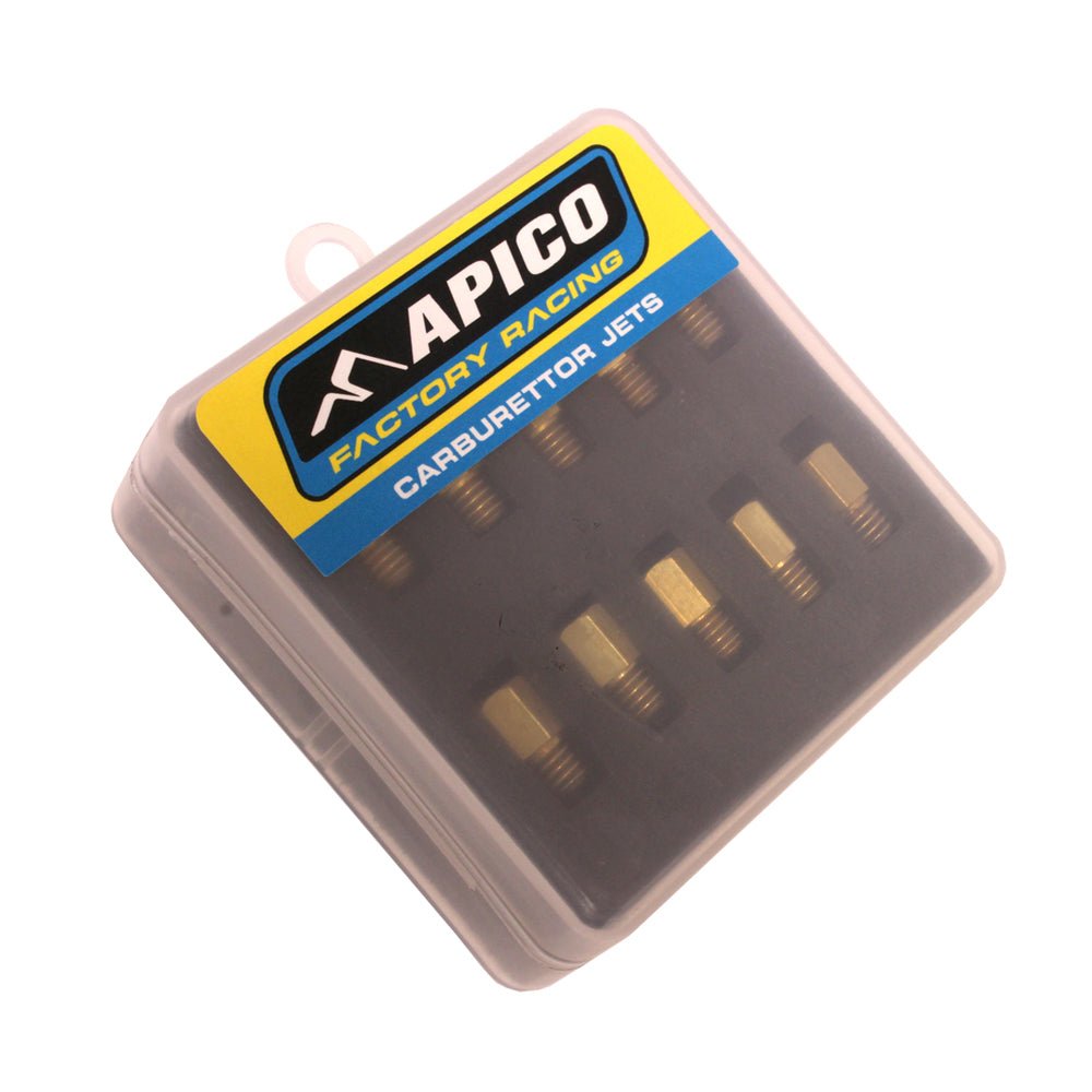 APICO MIKUNI MAIN JETS 11.5MM X10 PACK 410 - 500 - ACE Race Shop